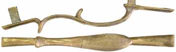 Triggerguard, Lancaster or Lebanon County Style, sand cast brass